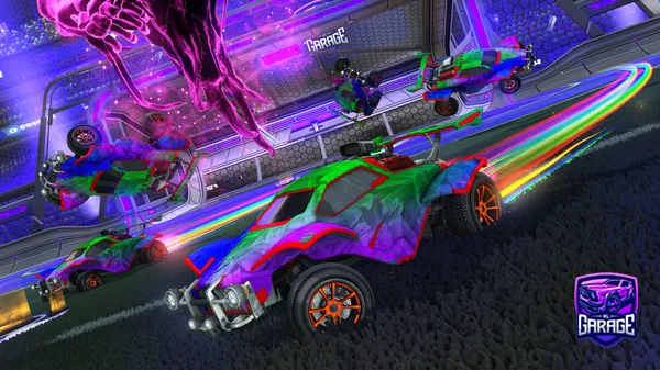 A Rocket League car design from electricwatermelon