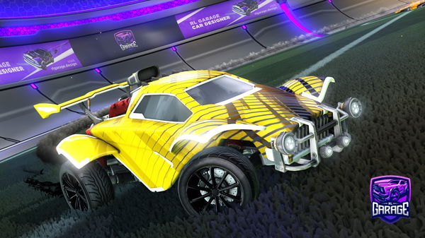 A Rocket League car design from NightRid3r