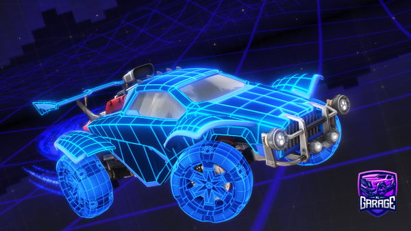 A Rocket League car design from yitzgrash