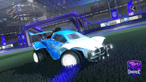 A Rocket League car design from solidRN