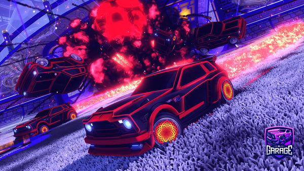 A Rocket League car design from youngdzi