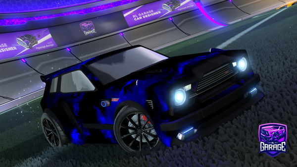 A Rocket League car design from Mti________endrit