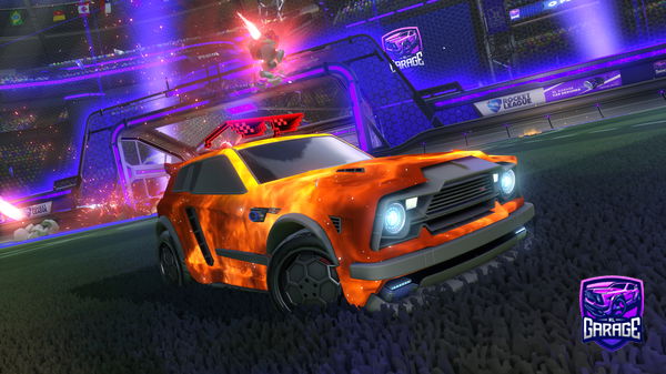 A Rocket League car design from LoopStar09