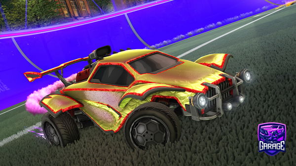 A Rocket League car design from Dennii