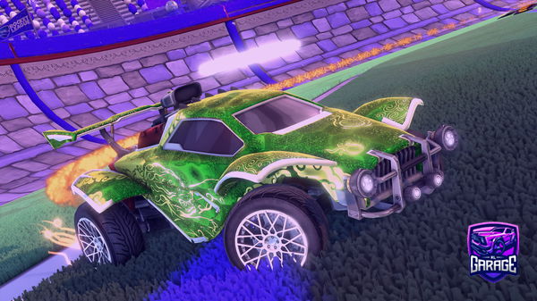 A Rocket League car design from lelusrex1234