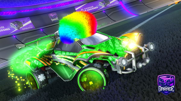 A Rocket League car design from Krswitch