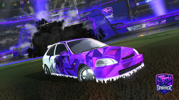 A Rocket League car design from Psn_manchu1234