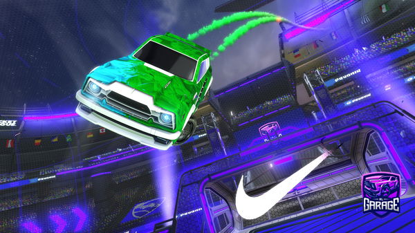 A Rocket League car design from spicy16236