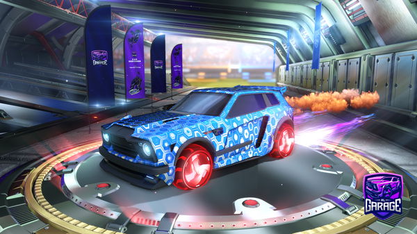 A Rocket League car design from Thebigflopp89