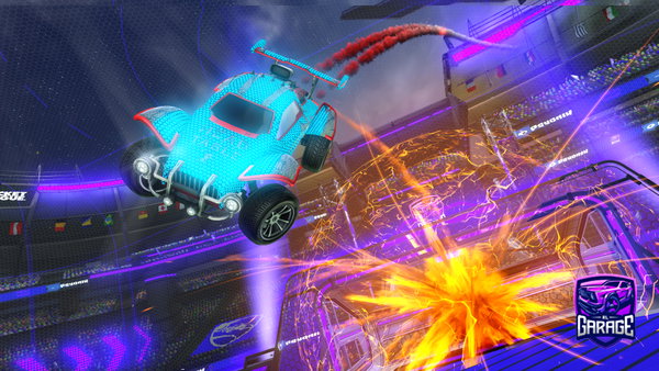 A Rocket League car design from primetimemagi