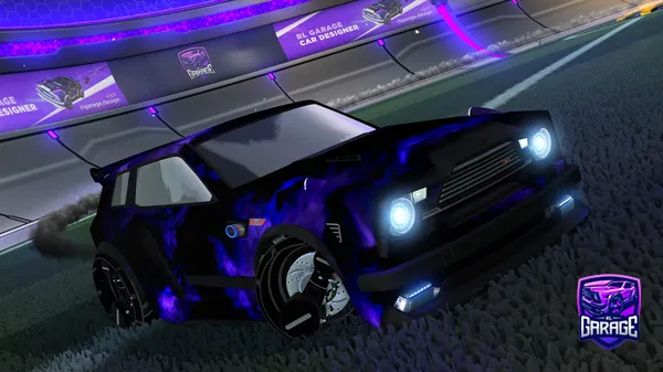 A Rocket League car design from ManualAnswer