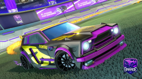 A Rocket League car design from Nitefury