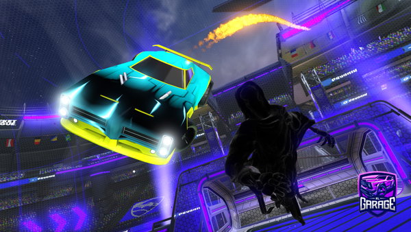 A Rocket League car design from Viki1009