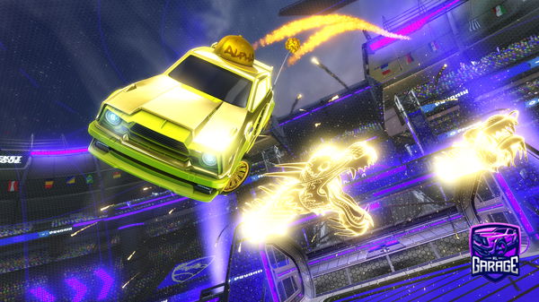 A Rocket League car design from Sulfire