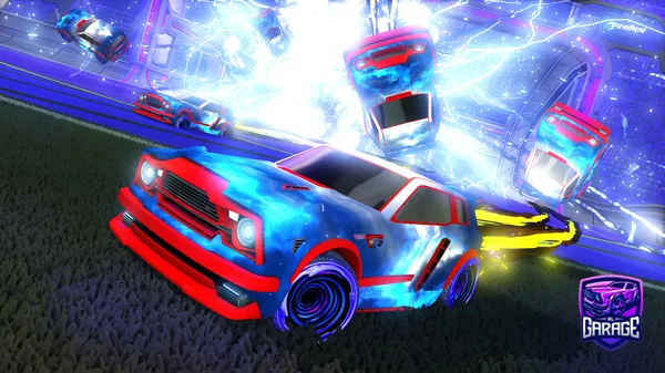 A Rocket League car design from Everlast247365
