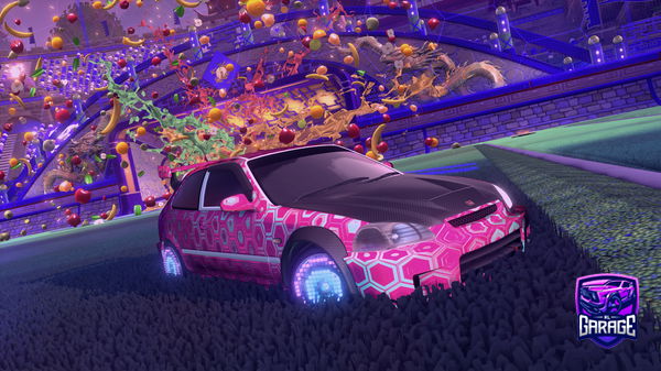 A Rocket League car design from Joaoanjos