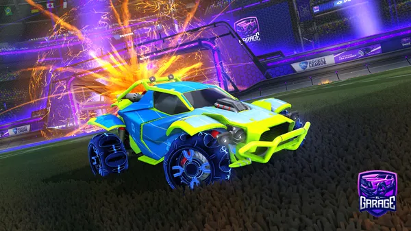 A Rocket League car design from Shooteo2313