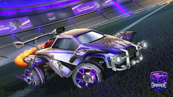 A Rocket League car design from anohre