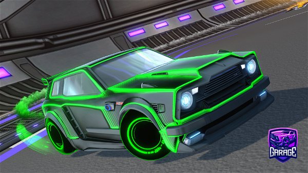 A Rocket League car design from NIGHTVISIXN