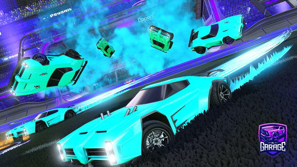 A Rocket League car design from The_King_Master