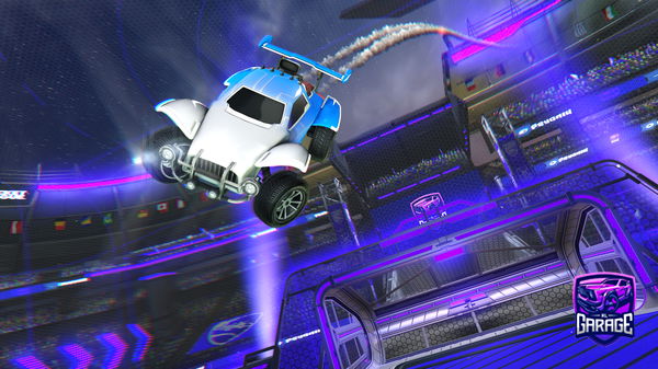 A Rocket League car design from tyoran