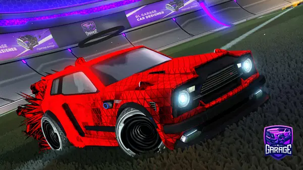 A Rocket League car design from chansfralt