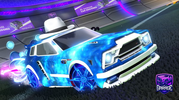 A Rocket League car design from MantarayNintendoSwitch