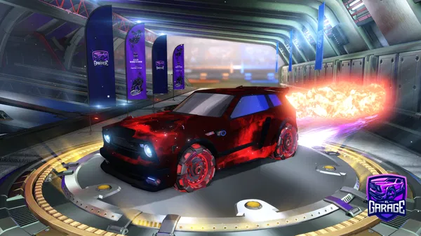 A Rocket League car design from xtr_ATRXog