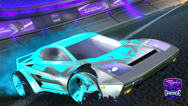 A Rocket League car design from HoesNeverReply