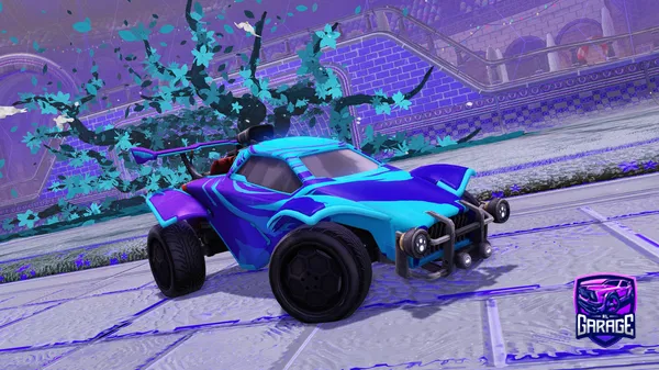 A Rocket League car design from Knife_