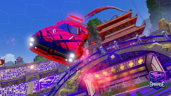 A Rocket League car design from FireJBoss