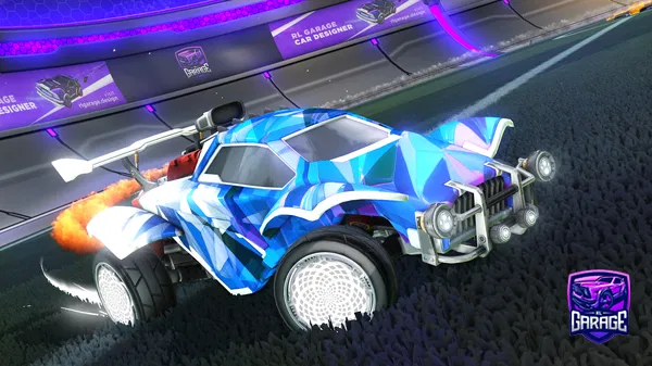 A Rocket League car design from JackieKy2
