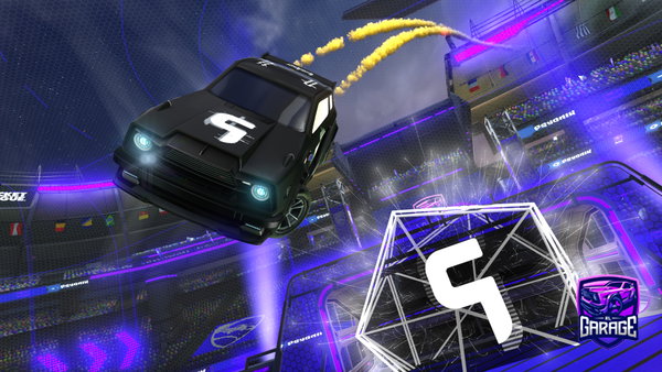 A Rocket League car design from ishotuwu