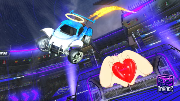 A Rocket League car design from fratybrice
