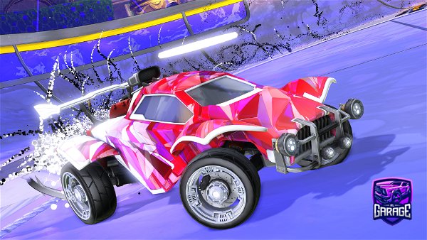 A Rocket League car design from PooperScpr