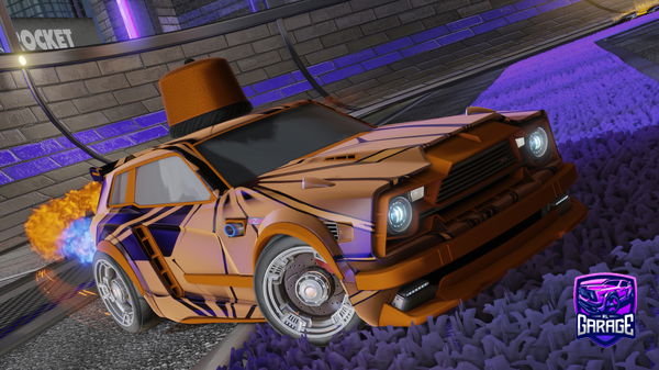 A Rocket League car design from Tyler_RL1610