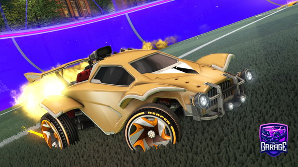 A Rocket League car design from clevre