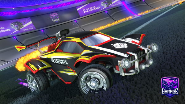 A Rocket League car design from TTV_XP3RT_30