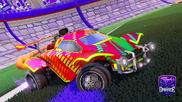 A Rocket League car design from An1on1