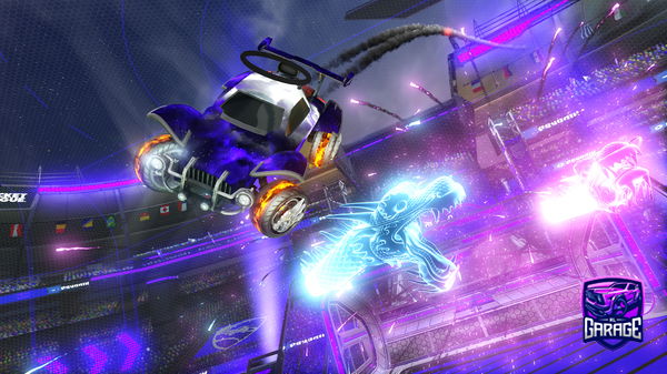 A Rocket League car design from Sweetgalaxy8089