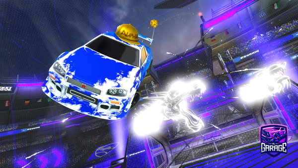 A Rocket League car design from denis25124