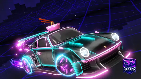 A Rocket League car design from FedeAro08