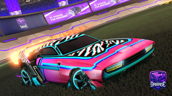 A Rocket League car design from ESpeed2017again