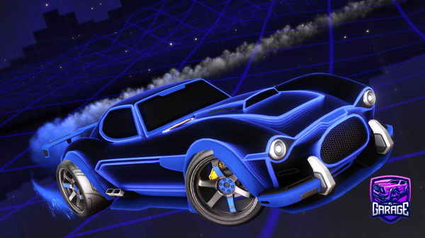 A Rocket League car design from D4rkzz