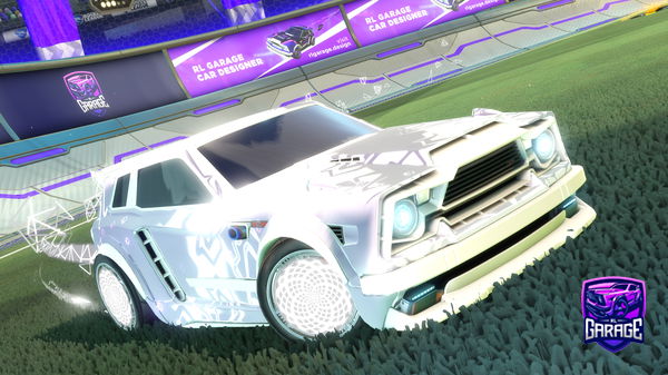 A Rocket League car design from OliTheOne