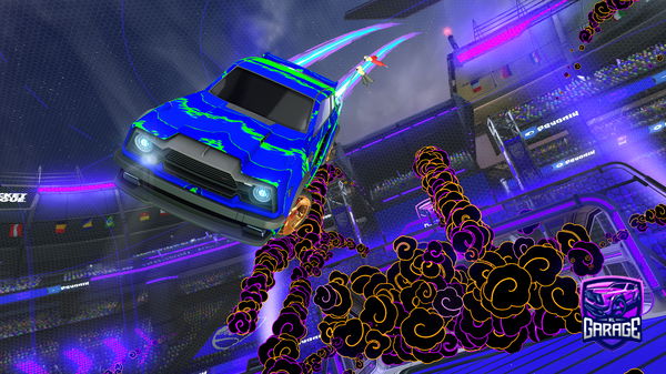 A Rocket League car design from elisaacMC