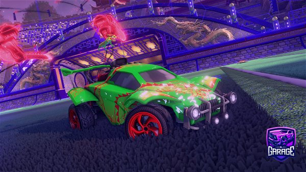 A Rocket League car design from ImGinkoo