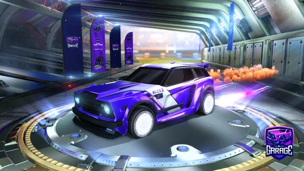 A Rocket League car design from SpaceZityTWCH