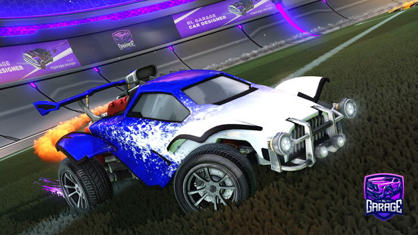 A Rocket League car design from WhaleGabbbbbb