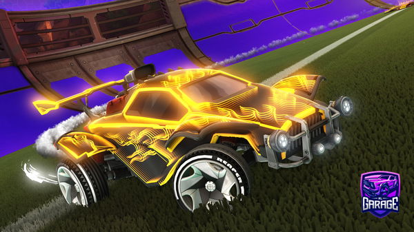 A Rocket League car design from NetfishHun